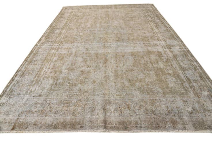 Detail image of 9' 8 x 14' 2 Hand Knotted Ultra Vintage Persian Wool Rug