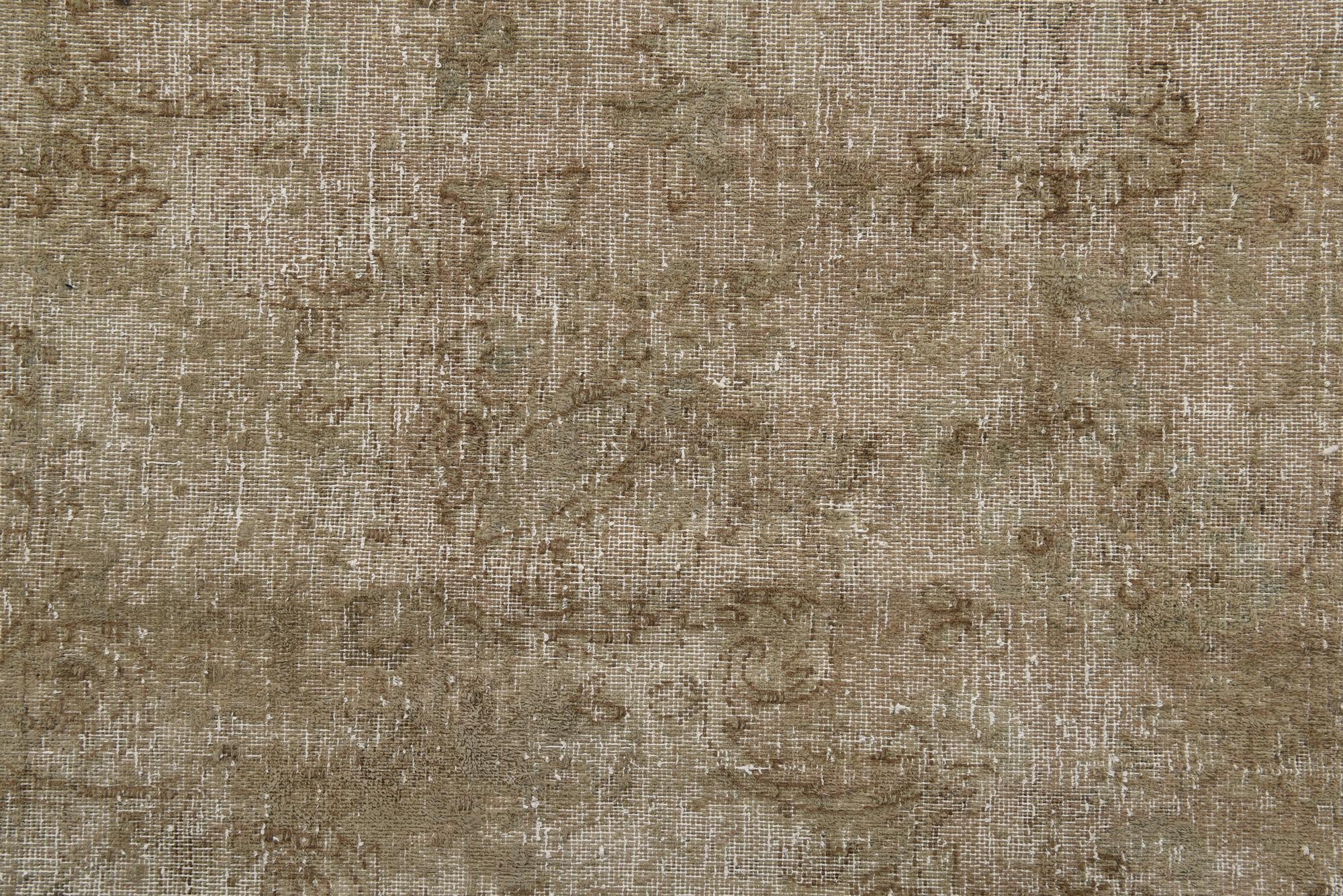 9' 8 x 14' 2 Hand Knotted Ultra Vintage Persian Wool Rug