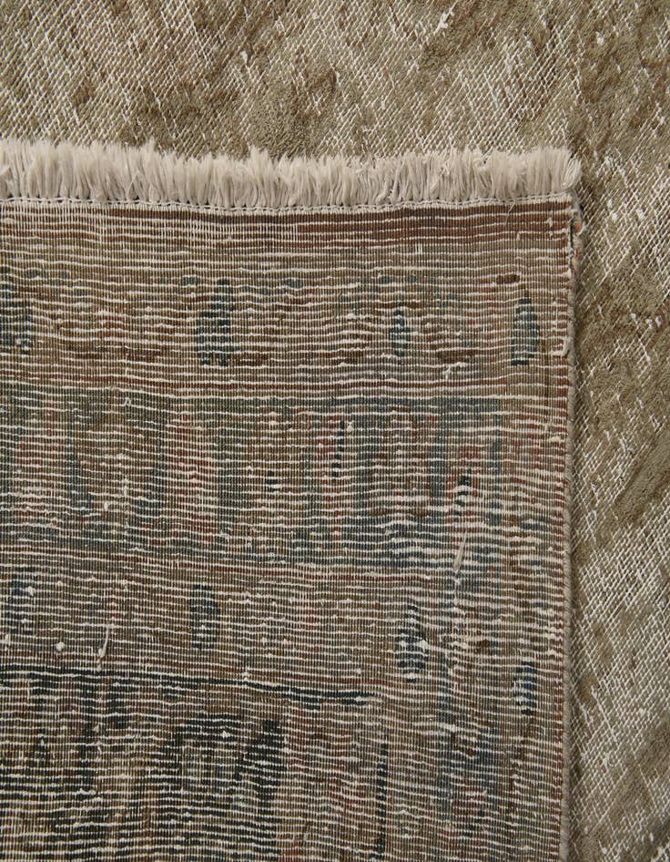 Detail image of 9' 8 x 14' 2  Hand Knotted Ultra Vintage Persian Wool Rug