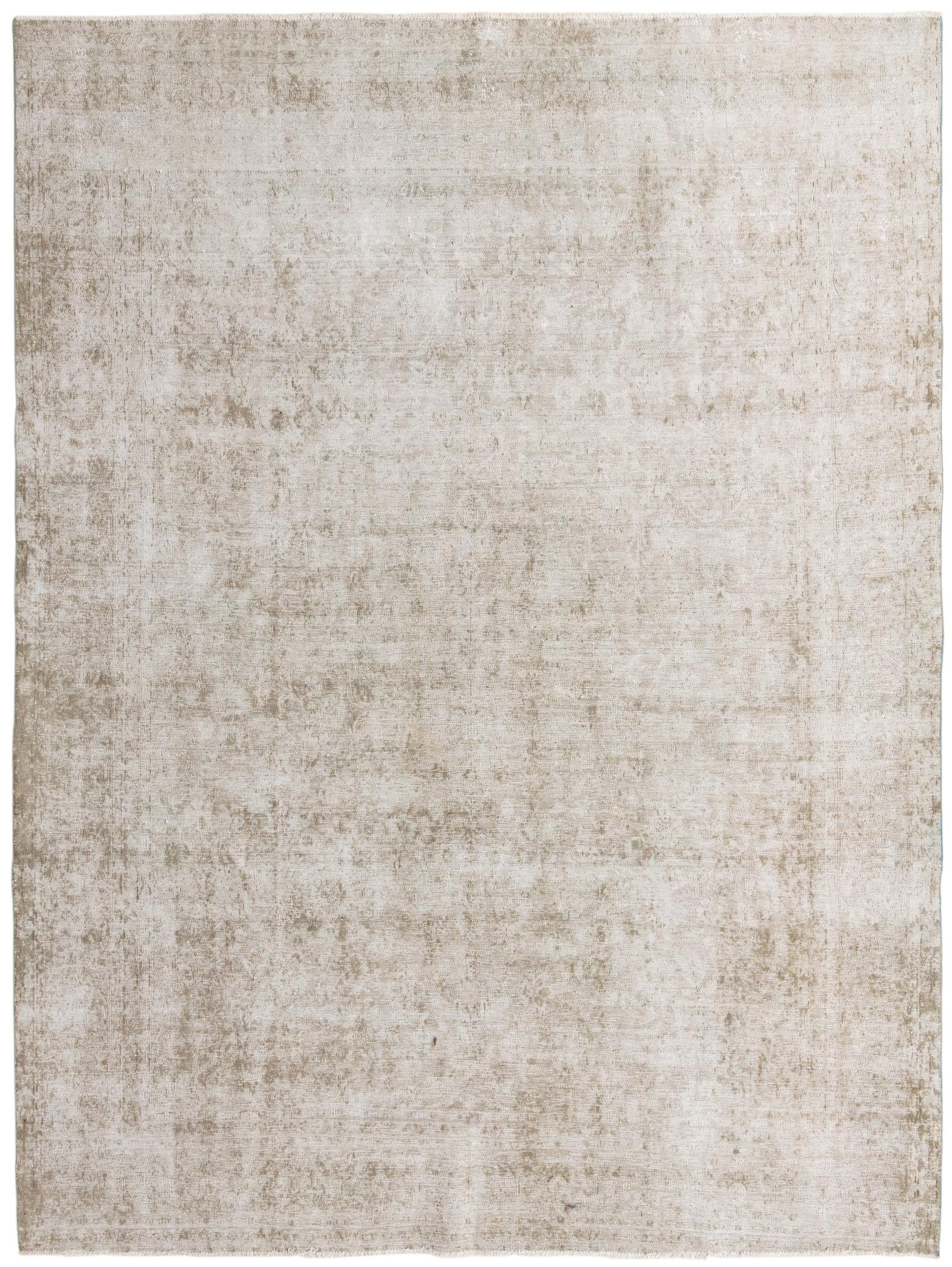 9' 4 x 12' 5 Hand Knotted Ultra Vintage Persian Wool Rug
