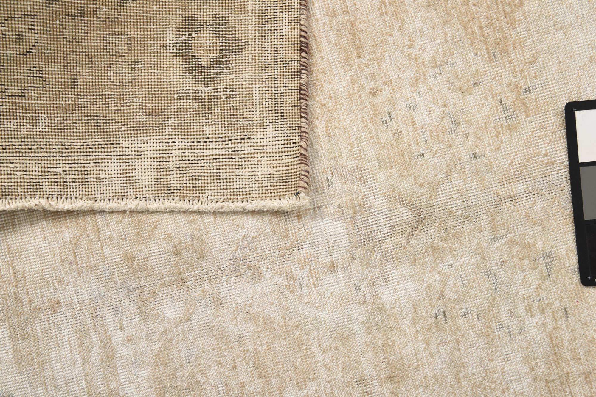 6' 4 x 9' 9 Hand Knotted Ultra Vintage Persian Wool Rug
