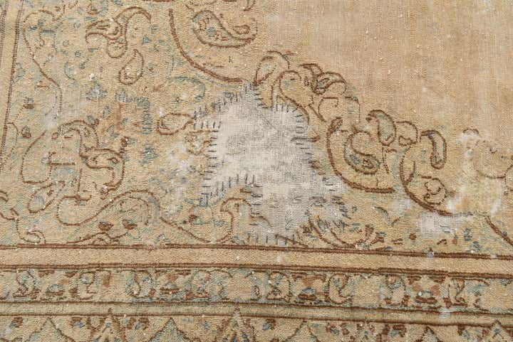 7' 4 x 11' 2 Hand Knotted Ultra Vintage Persian Wool Rug