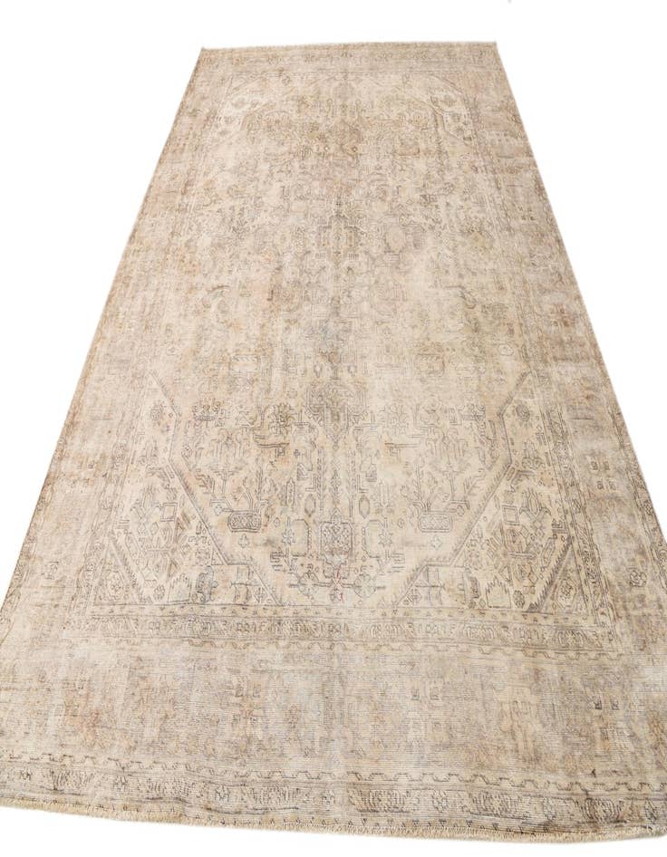 Detail image of 9' 3 x 12' 6  Hand Knotted Ultra Vintage Persian Wool Rug