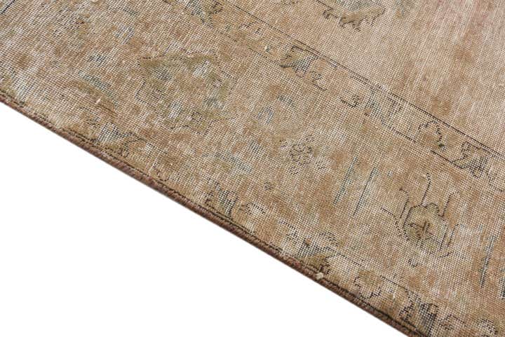 9' 9 x 11' 6 Hand Knotted Ultra Vintage Persian Wool Rug