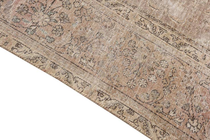 Detail image of 8' 10 x 12' 5 Hand Knotted Ultra Vintage Persian Wool Rug