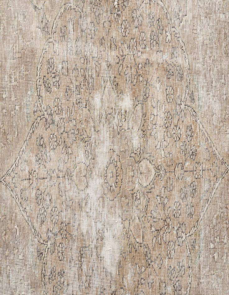 Detail image of 8' 10 x 12' 5  Hand Knotted Ultra Vintage Persian Wool Rug