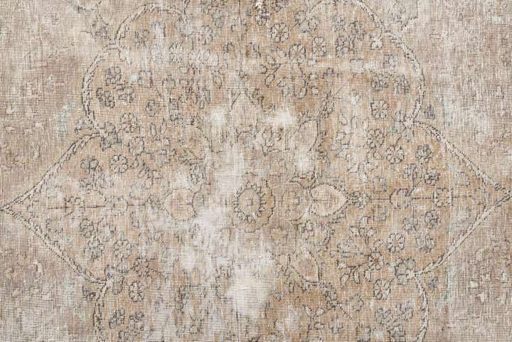 8' 10 x 12' 5 Hand Knotted Ultra Vintage Persian Wool Rug