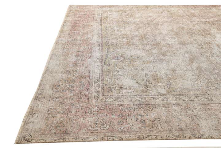 8' 10 x 12' 5 Hand Knotted Ultra Vintage Persian Wool Rug