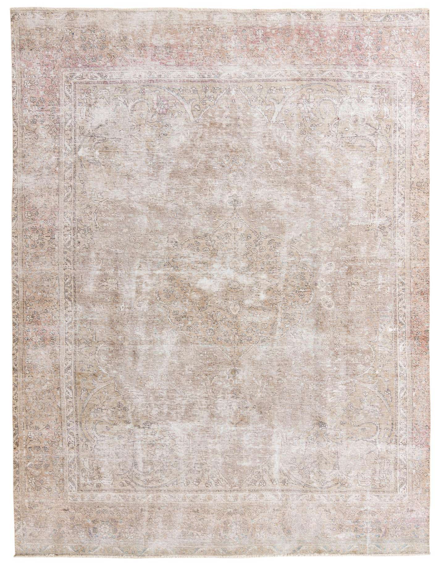 Primary image 8' 10 x 12' 5  Hand Knotted Ultra Vintage Persian Wool Rug