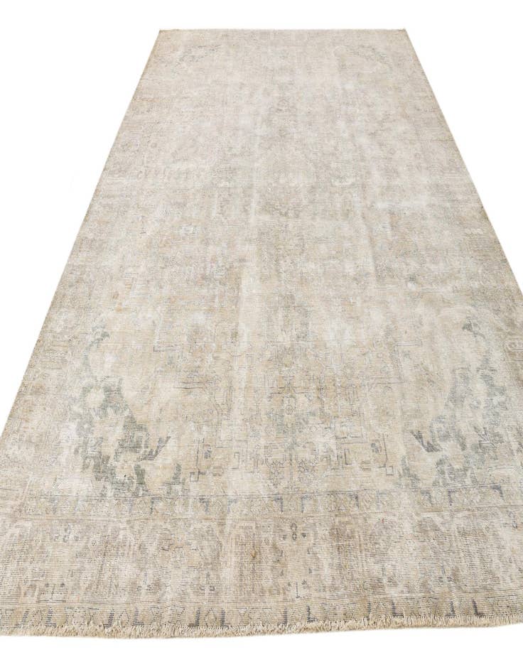 Detail image of 9' 8 x 12' 9  Hand Knotted Ultra Vintage Persian Wool Rug