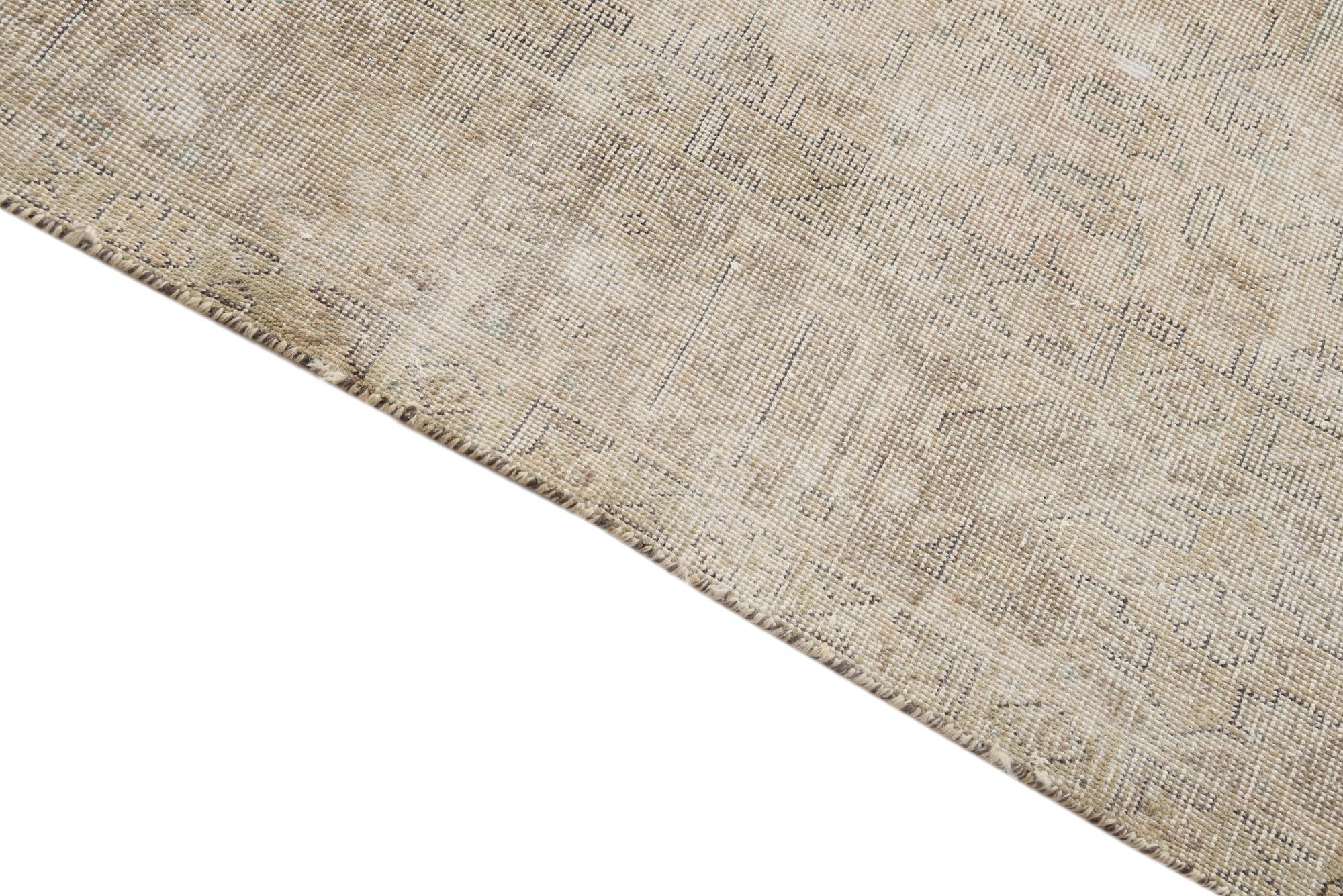 9' 8 x 12' 9 Hand Knotted Ultra Vintage Persian Wool Rug