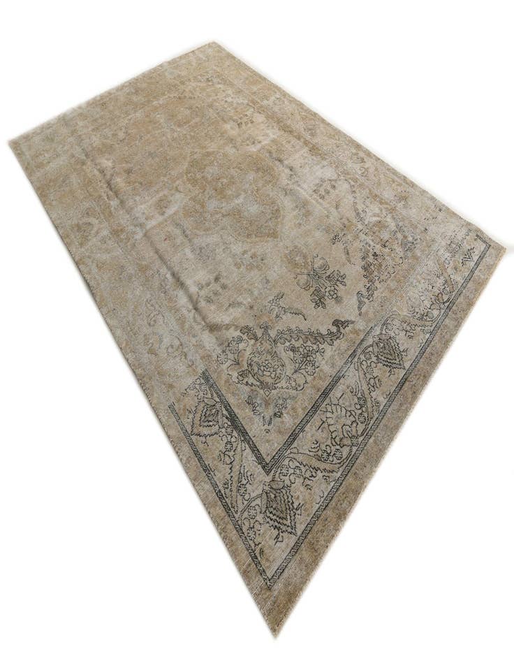 Detail image of 7' 6 x 11' 5  Hand Knotted Ultra Vintage Persian Wool Rug