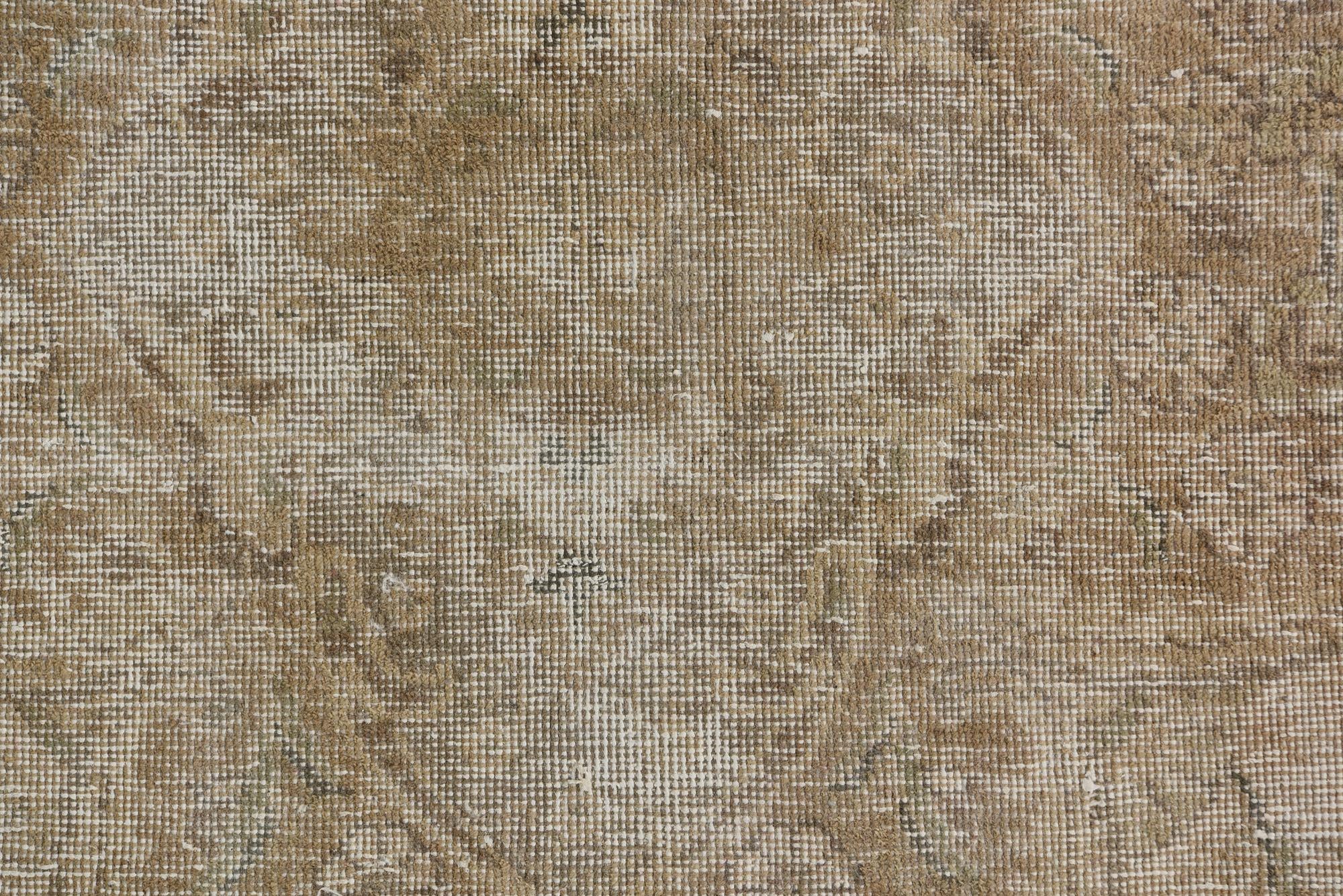 7' 6 x 11' 5 Hand Knotted Ultra Vintage Persian Wool Rug
