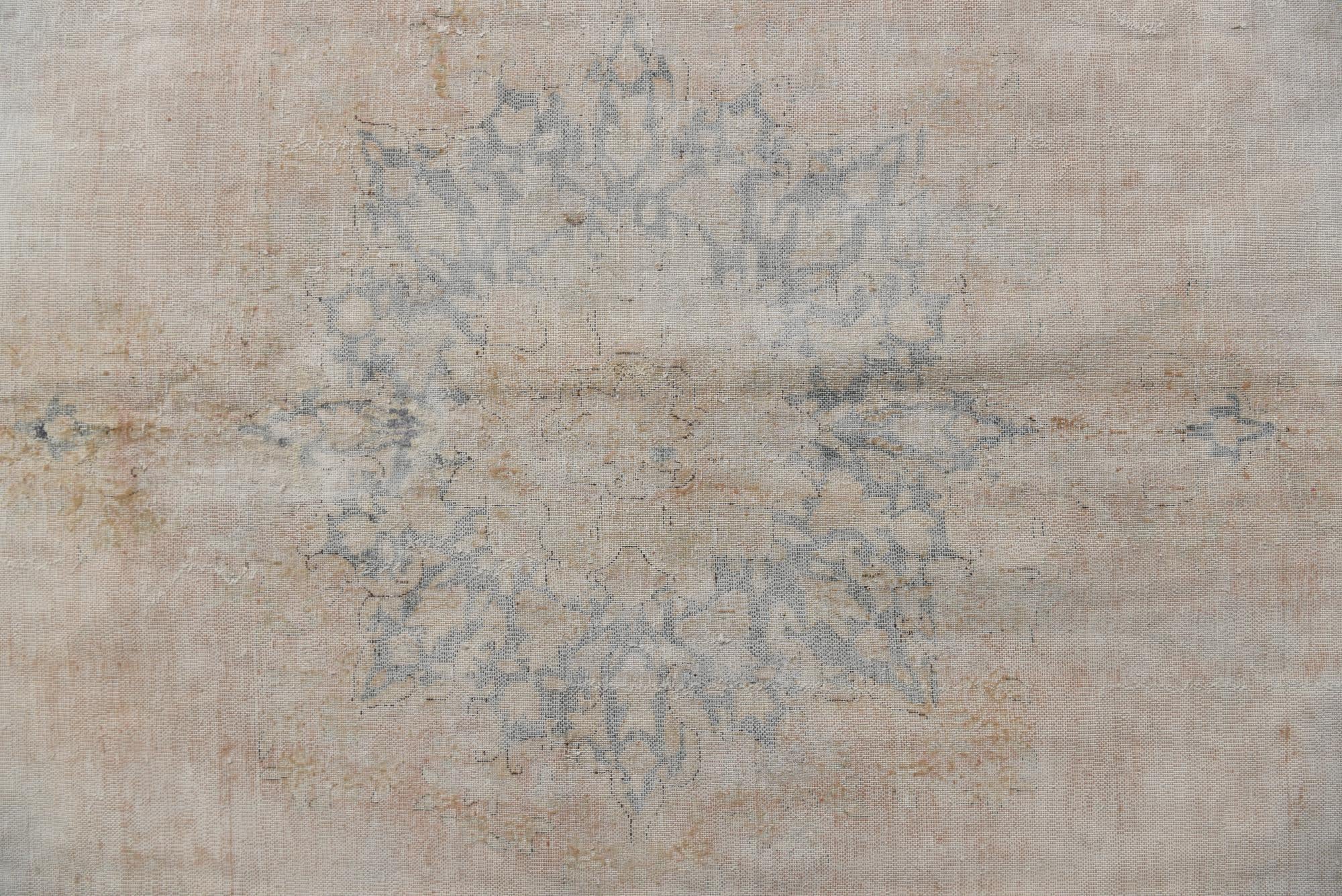 9' 8 x 12' 6 Hand Knotted Ultra Vintage Persian Wool Rug