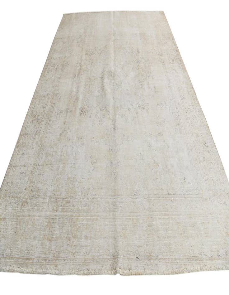 Detail image of 9' 2 x 12' 6  Hand Knotted Ultra Vintage Persian Wool Rug