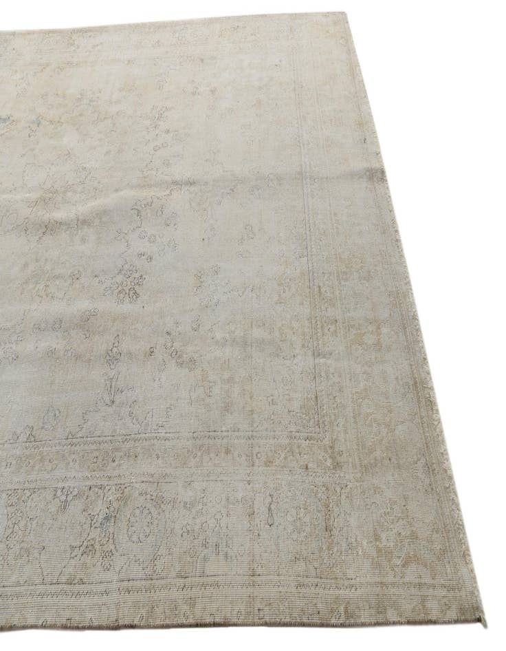 Detail image of 9' 2 x 12' 6  Hand Knotted Ultra Vintage Persian Wool Rug