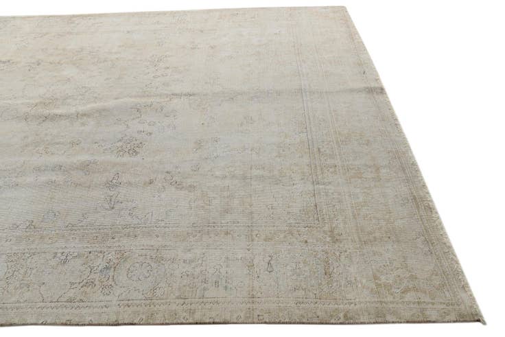 Detail image of 9' 2 x 12' 6 Hand Knotted Ultra Vintage Persian Wool Rug