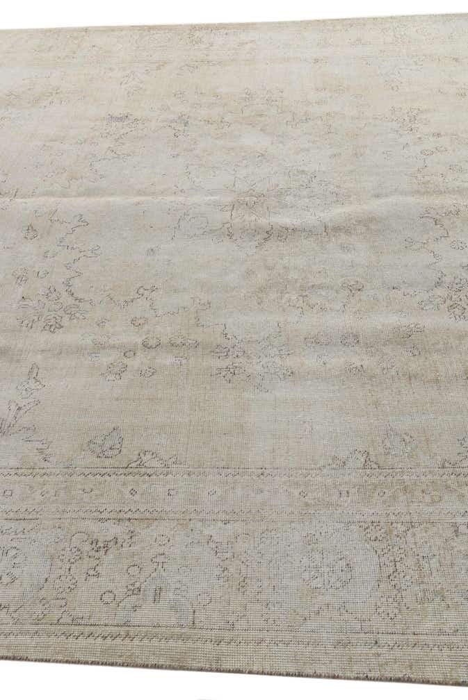 9' 2 x 12' 6 Hand Knotted Ultra Vintage Persian Wool Rug