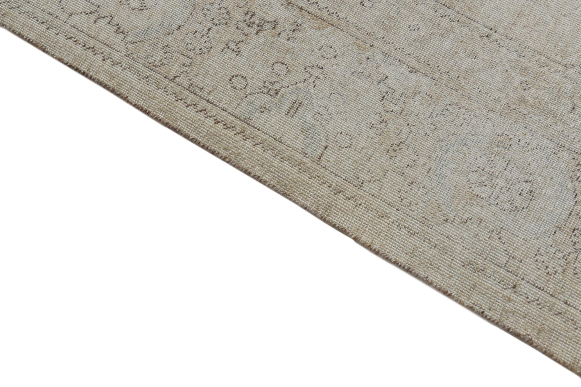 9' 2 x 12' 6 Hand Knotted Ultra Vintage Persian Wool Rug