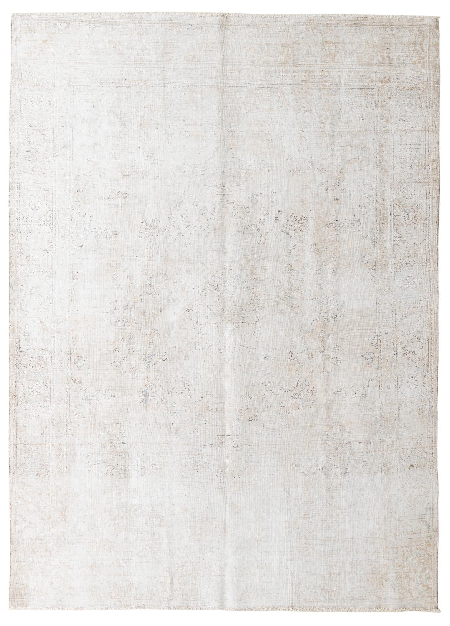 9' 2 x 12' 6 Hand Knotted Ultra Vintage Persian Wool Rug