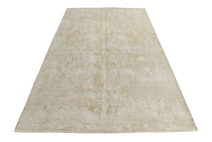 6' x 9' 4 Hand Knotted Ultra Vintage Persian Wool Rug