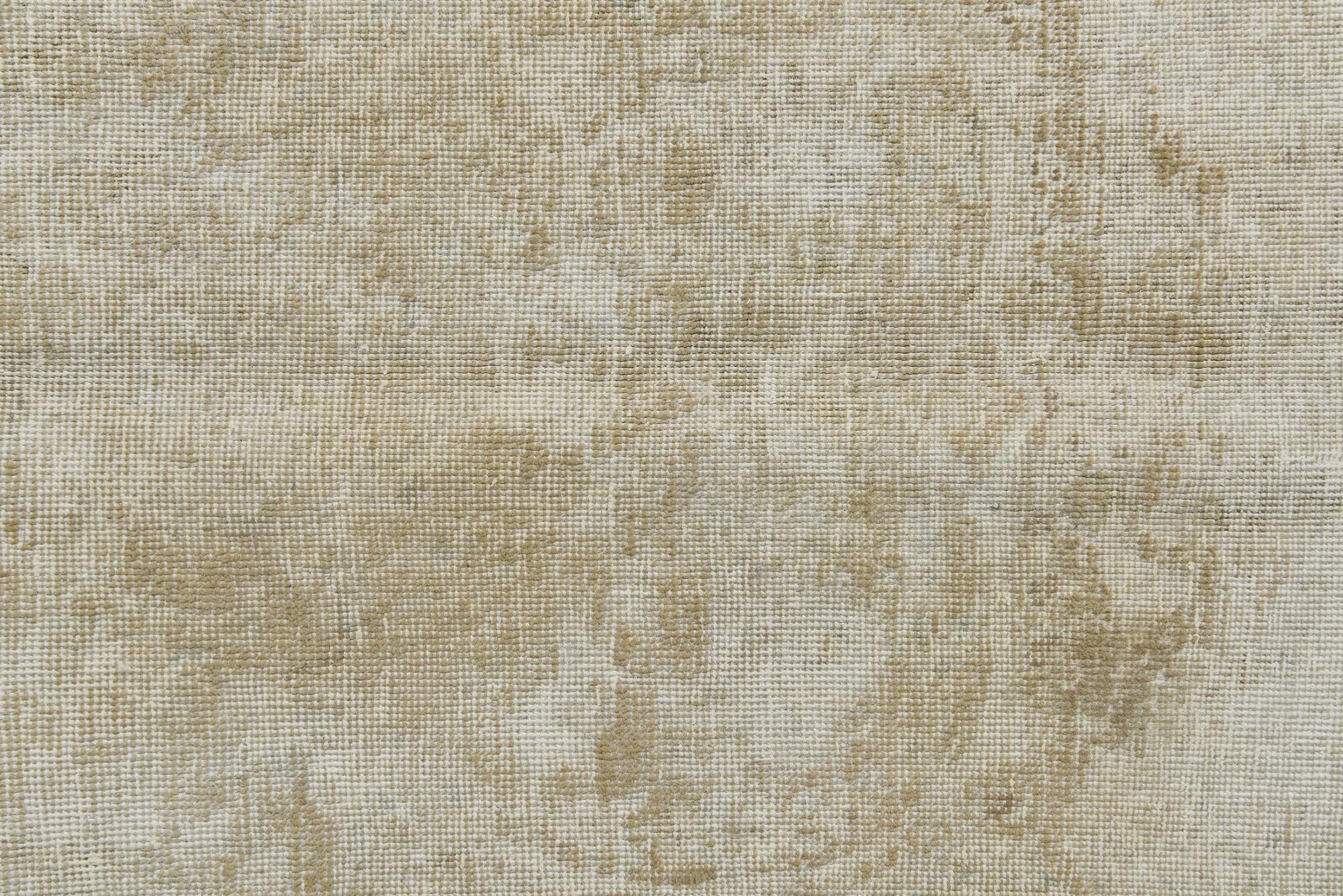 6' x 9' 4 Hand Knotted Ultra Vintage Persian Wool Rug