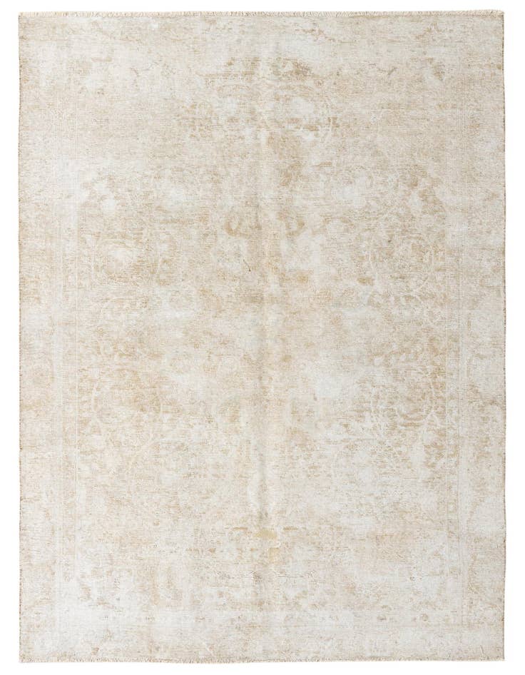 Detail image of 6' x 9' 4 Hand Knotted Ultra Vintage Persian Wool Rug