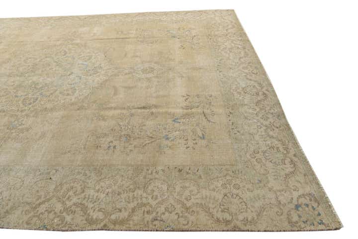 9' 2 x 12' 3 Hand Knotted Ultra Vintage Persian Wool Rug