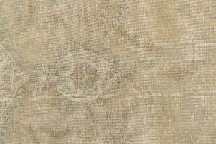 9' 2 x 12' 3 Hand Knotted Ultra Vintage Persian Wool Rug