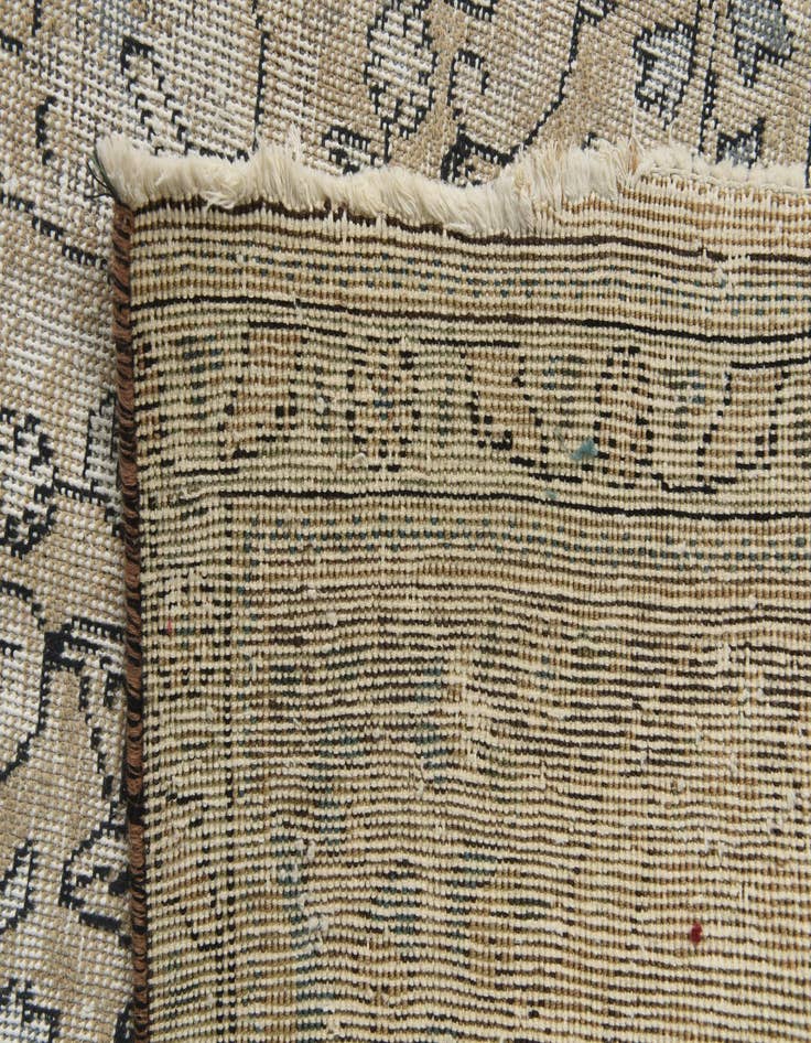 Detail image of 9' 1 x 13' 7  Hand Knotted Ultra Vintage Persian Wool Rug