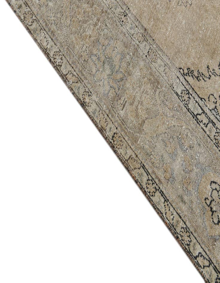 Detail image of 9' 1 x 13' 7  Hand Knotted Ultra Vintage Persian Wool Rug