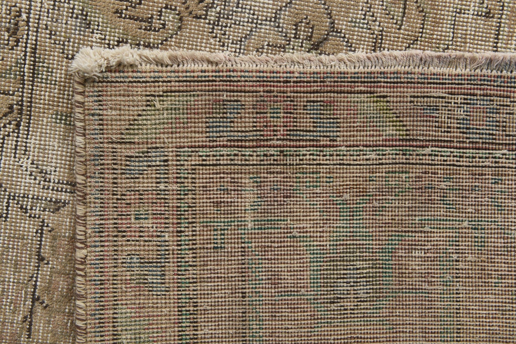 9' 9 x 12' 9 Hand Knotted Ultra Vintage Persian Wool Rug
