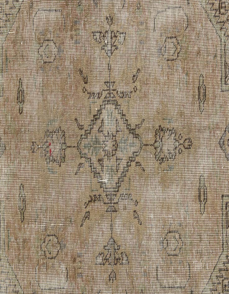 Detail image of 9' 9 x 12' 9  Hand Knotted Ultra Vintage Persian Wool Rug
