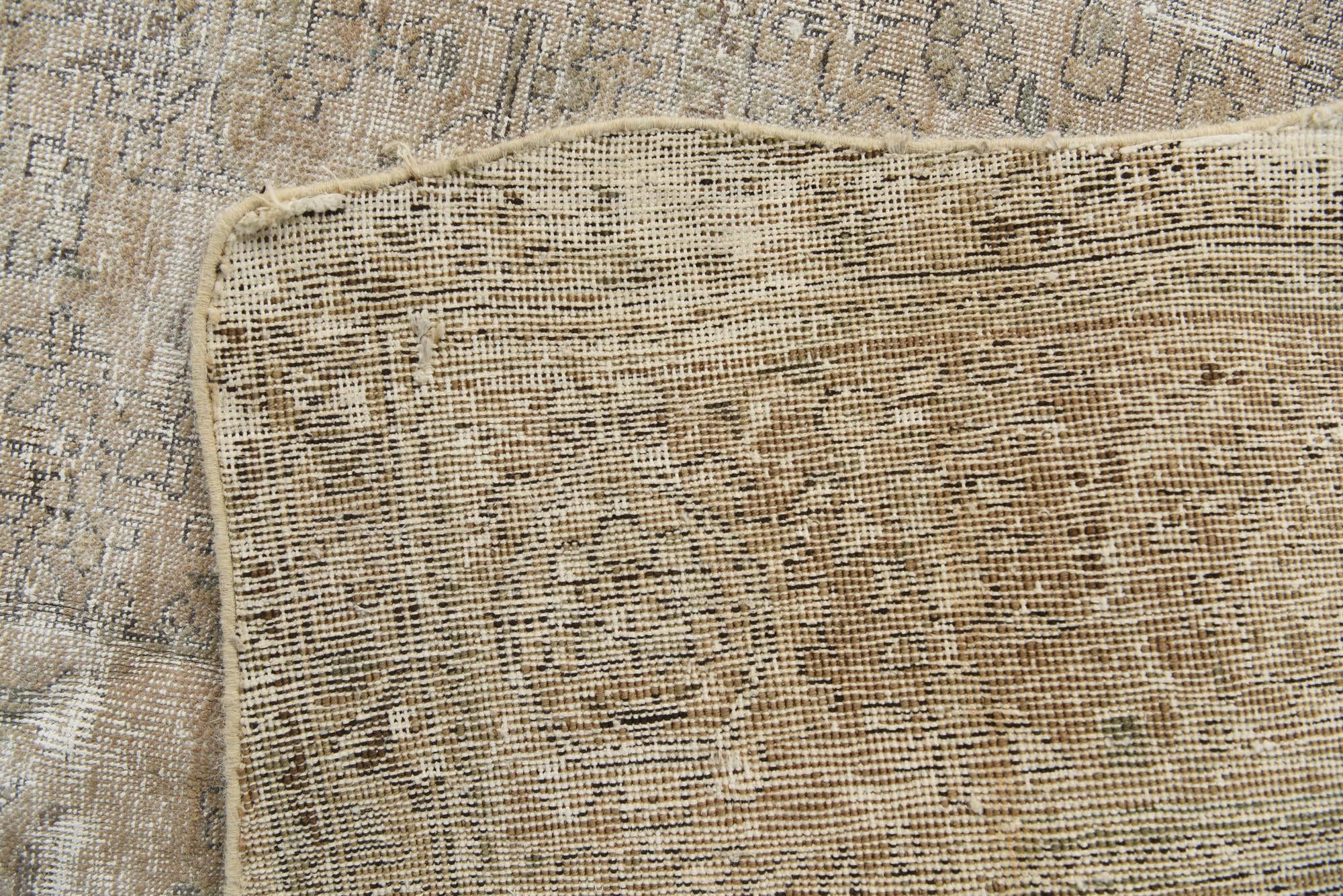 8' 5 x 11' Hand Knotted Ultra Vintage Persian Wool Rug