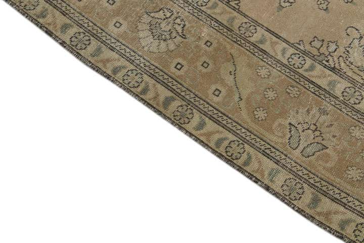 9' 5 x 12' 10 Hand Knotted Ultra Vintage Persian Wool Rug