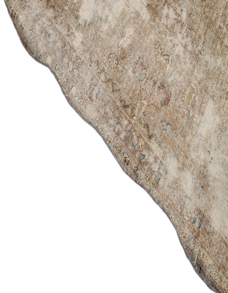 Detail image of 9' 8 x 12' 10  Hand Knotted Ultra Vintage Persian Wool Rug