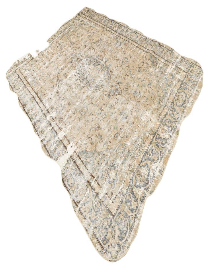 Detail image of 7' 8 x 10' 3  Hand Knotted Ultra Vintage Persian Wool Rug