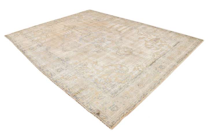 8' 2 x 11' Hand Knotted Ultra Vintage Persian Wool Rug
