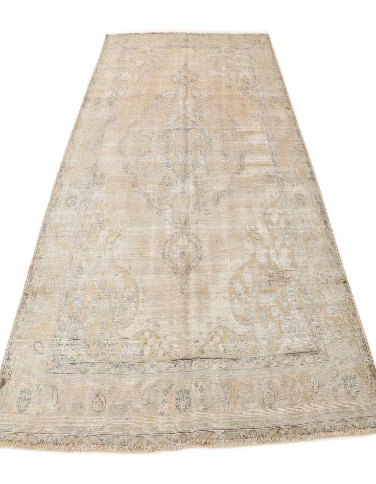 Detail image of 8' 2 x 11'  Hand Knotted Ultra Vintage Persian Wool Rug