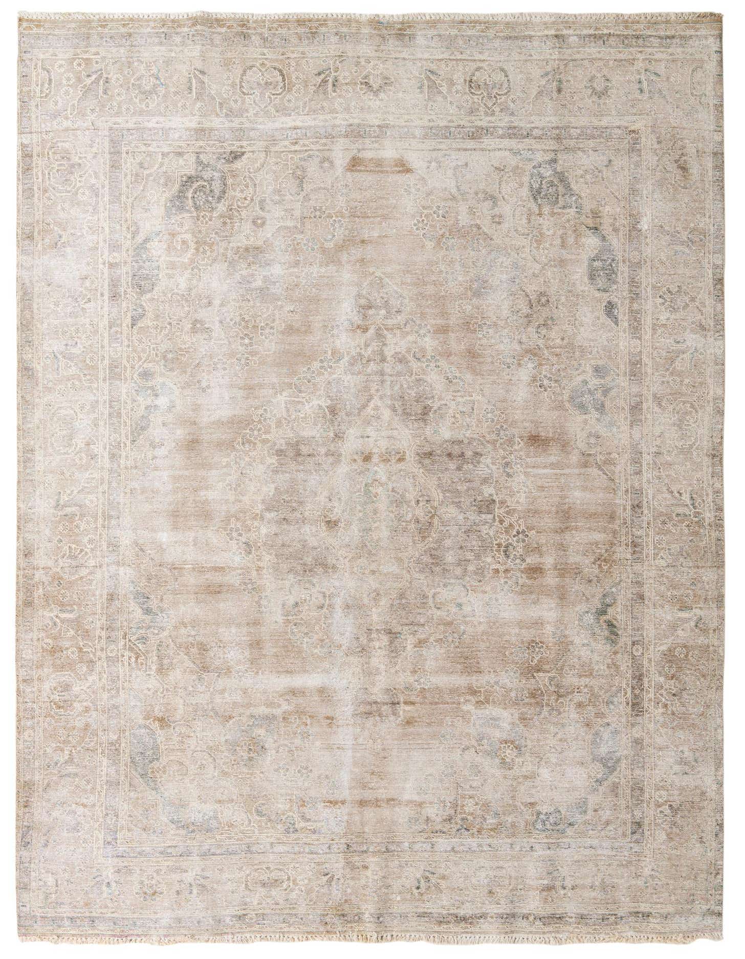 Primary image 9' 3 x 12' 9  Hand Knotted Ultra Vintage Persian Wool Rug