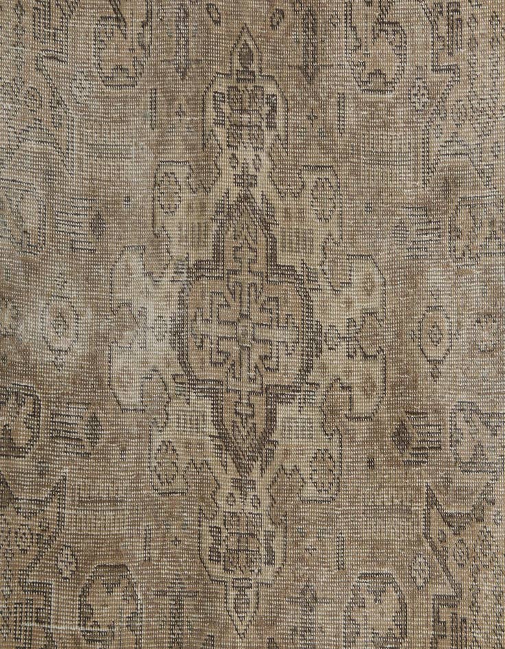 Detail image of 8' 4 x 10' 5  Hand Knotted Ultra Vintage Persian Wool Rug
