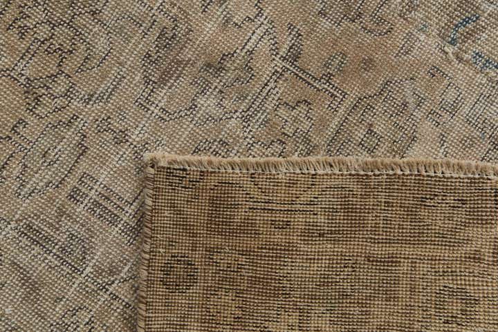 8' 4 x 10' 5 Hand Knotted Ultra Vintage Persian Wool Rug