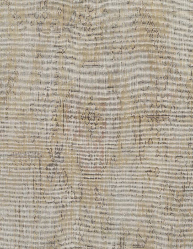 Detail image of 10' x 12' 6  Hand Knotted Ultra Vintage Persian Wool Rug