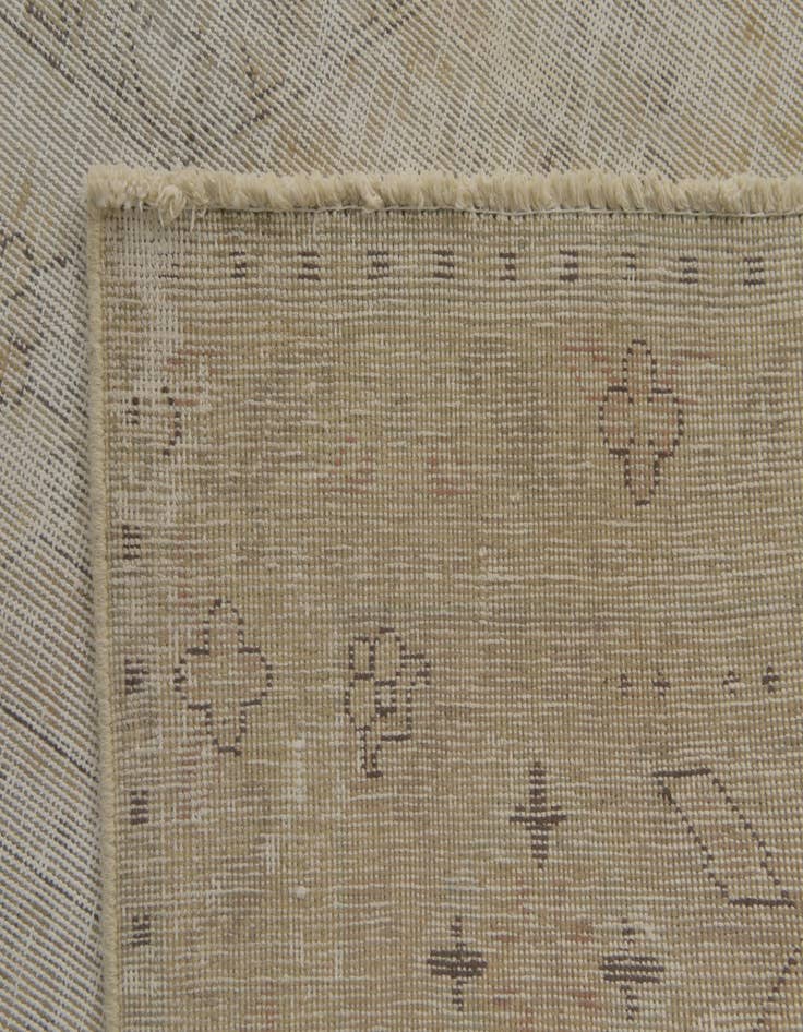 Detail image of 10' x 12' 6  Hand Knotted Ultra Vintage Persian Wool Rug