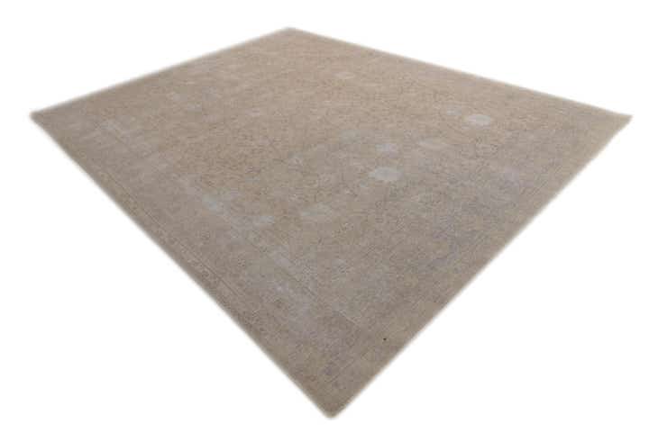 9' 7 x 12' 5 Hand Knotted Ultra Vintage Persian Wool Rug