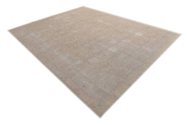 Detail image of 9' 7 x 12' 5 Hand Knotted Ultra Vintage Persian Wool Rug