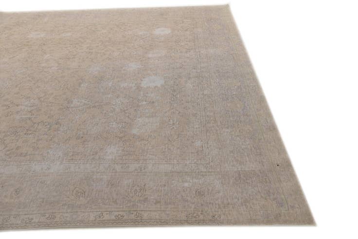 Detail image of 9' 7 x 12' 5 Hand Knotted Ultra Vintage Persian Wool Rug