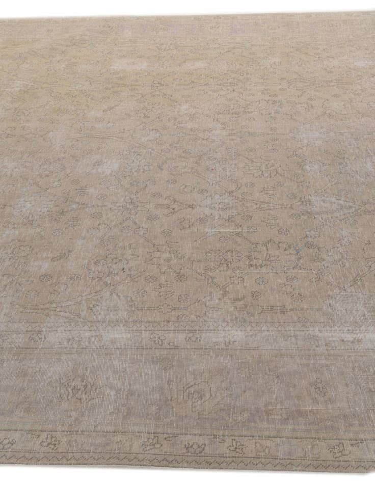 Detail image of 9' 7 x 12' 5  Hand Knotted Ultra Vintage Persian Wool Rug