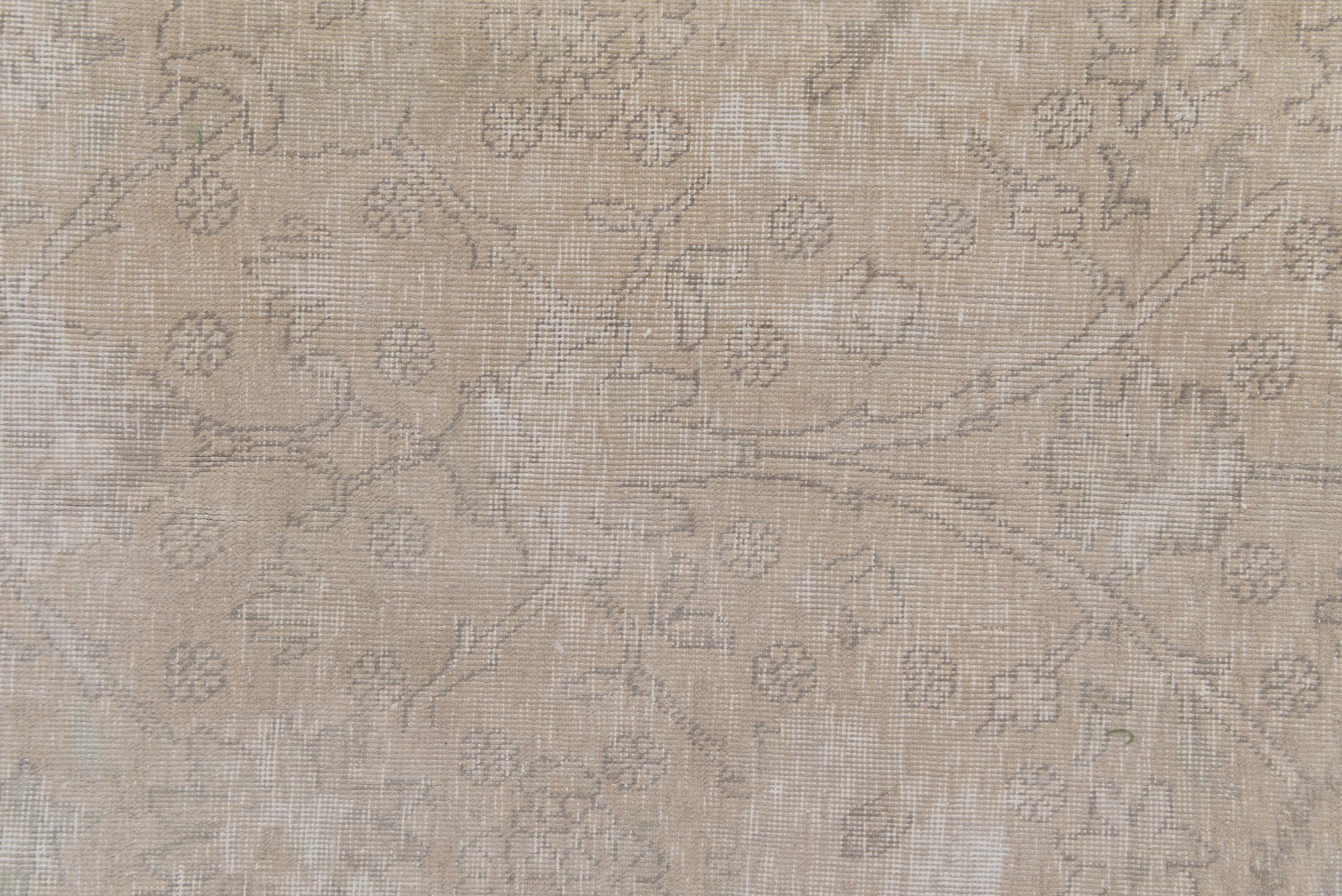 9' 7 x 12' 5 Hand Knotted Ultra Vintage Persian Wool Rug