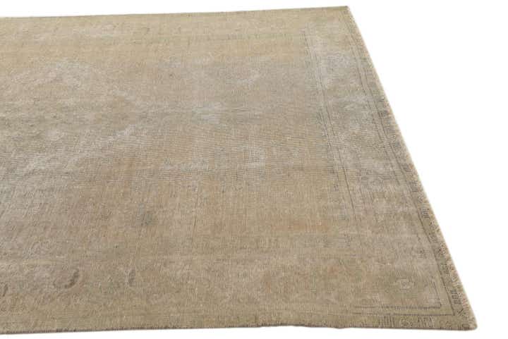 6' 4 x 9' 7 Hand Knotted Ultra Vintage Persian Wool Rug